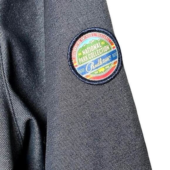 Pendleton Men’s National Parks Collection Soft Shell Jacket Dark Gray Size XL - Picture 5 of 8